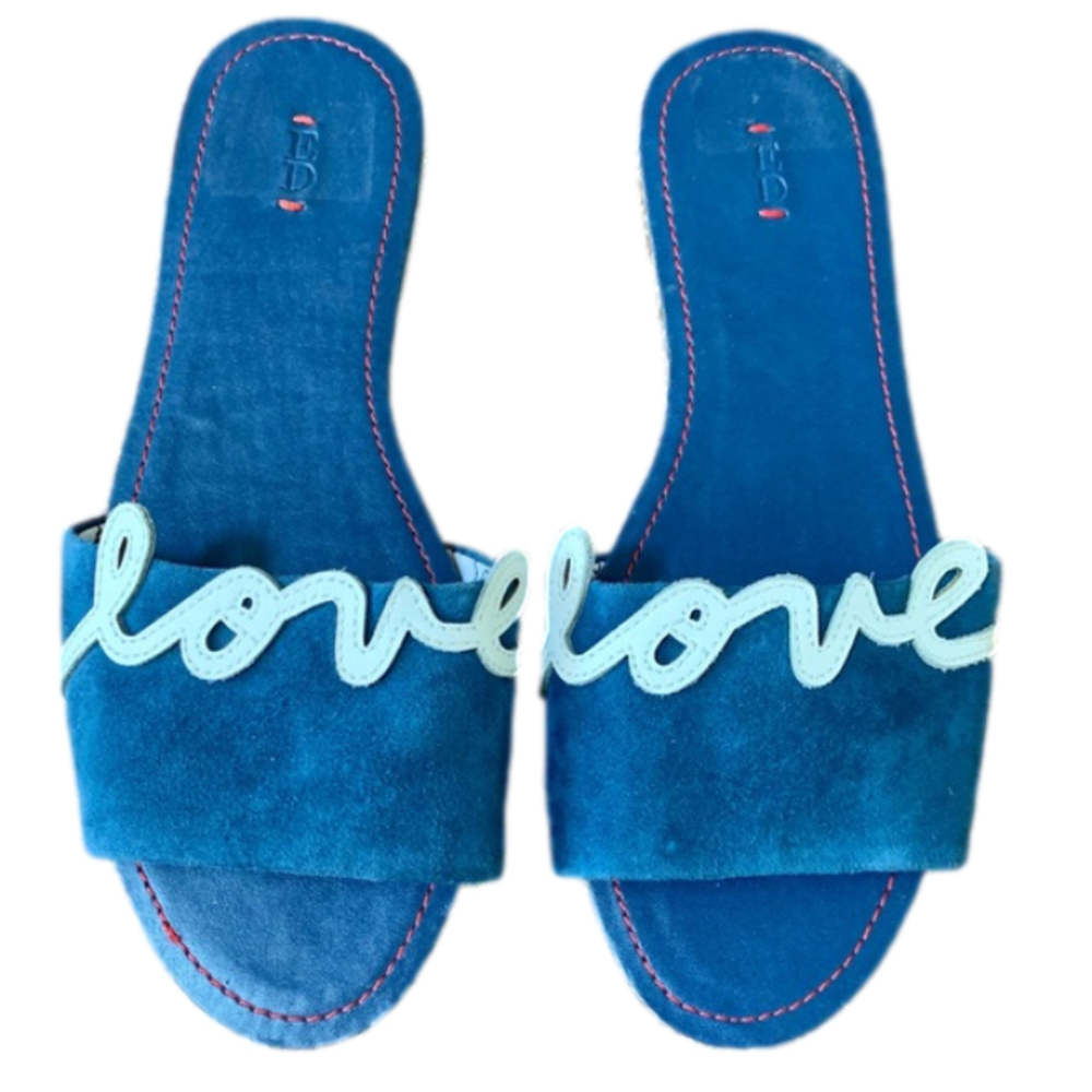 LOVE Slip On Sandals - Picture 1 of 4